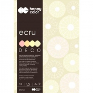 blok DECO ECRU HAPPY COLOR A4/20k.