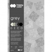 blok DECO GREY HAPPY COLOR A4/20k.