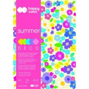 blok DECO SUMMER HAPPY COLOR A4/20k.