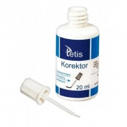 korektor z pędzelkiem TETIS 20ml 