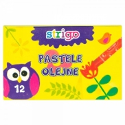 pastele olejne STRIGO 12 kolorów