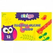 pastele olejne STRIGO JUMBO 12 kolorów