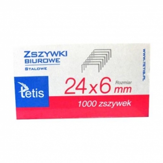 zszywki TETIS 24/6